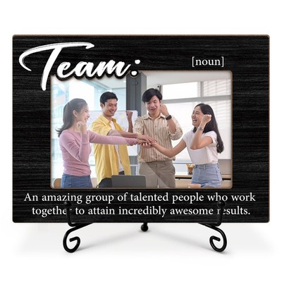 Team Picture Frame, Team Gifts for Employees Coworker Boss Staff, 4x6 Photos ...