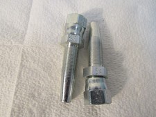 Lot of 2 Parker 0630-6-6 Female Jic Swivel Adapter 3/8 Jic x 3/8 Hose