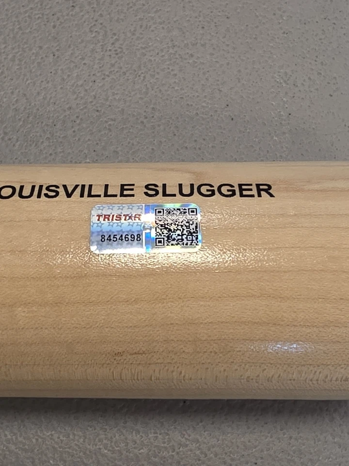 Bate de béisbol Harold Baines autografiado firmado Louisville Slugger tres estrellas certificado de autenticidad Foto 4 de 4