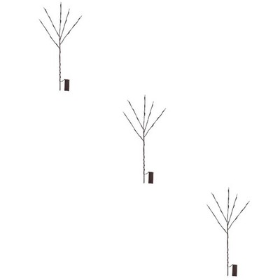  3 PCS Lichterkette Baum Weidenrebenlichter Für Die Wand Baumlichter