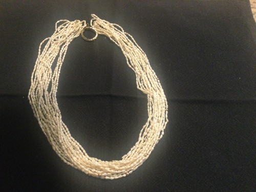 7 Strands Vintage Fresh Water Mini Rice Pearls