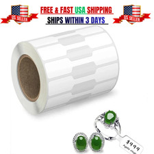 500Pcs Jewelry Tags Roll Price Identify Jewelry Price Tags Stickers Labels Ring