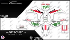 Razor SX500 graphics kit decals THICK AND HIGH GLOSS