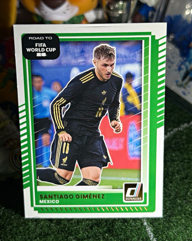 Panini Donruss Road to FIFA World Cup Santiago Gimenez Mexico #75 2025-26