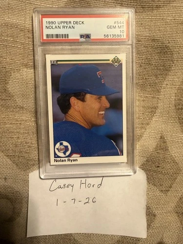 1990 Upper Deck - Nolan Ryan #544