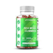 Vitamatic Irish Sea Moss Gummies - 3000 mg - 60 Vegan Gummies