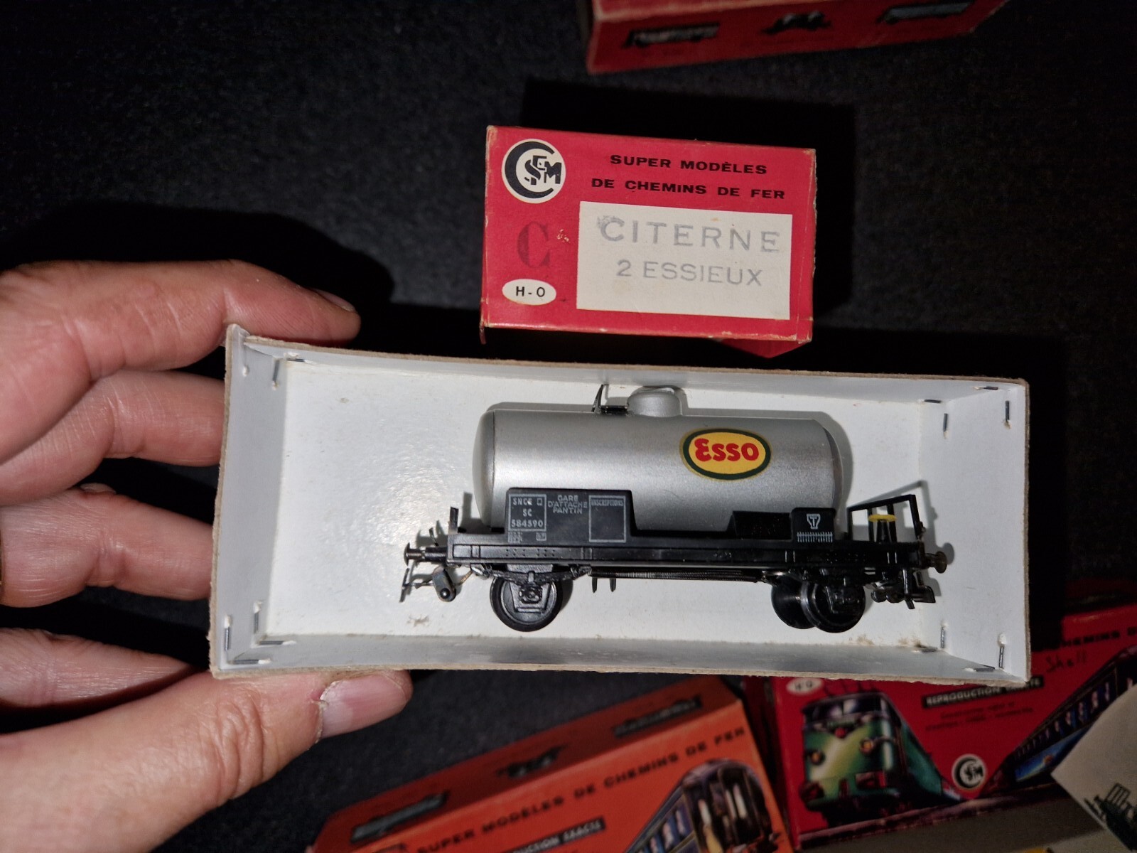 Wagon Citerne Shell Jouef Ho 1/87 - Modélisme