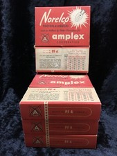 Vintage NORELCO Photo Flash Bulbs PF4 4 Boxes 39 Bulbs Missing One Bulb