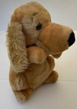Dakin National Bank Crocker Spaniel Dog Stuffed Plush w/Collar 1979