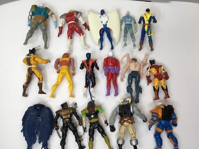 Vintage Marvel Action Figures Comics Superhero X-Men Toy Biz 1991