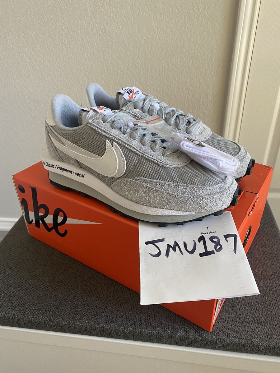 DS Nike AIR LD Waffle SF SACAI Fragment Grey The Classic OG Box