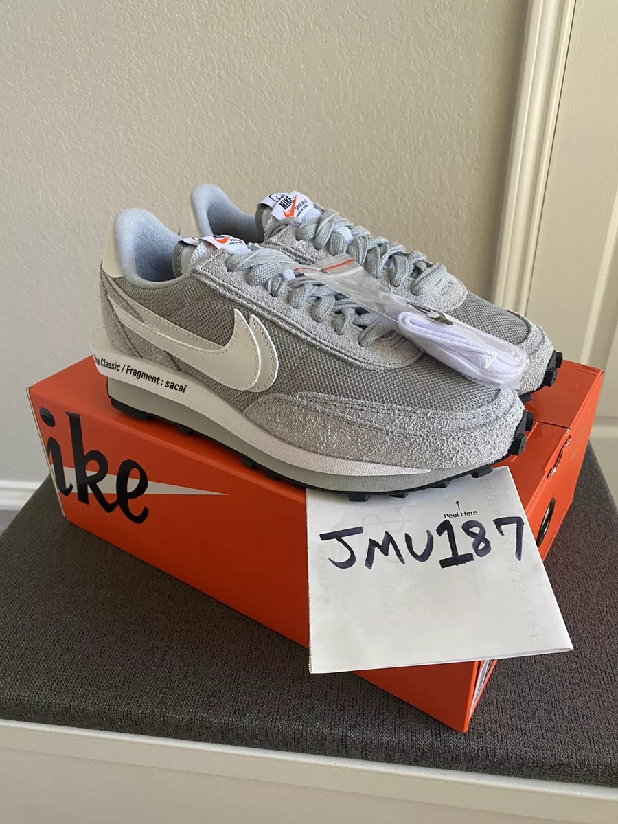 DS Nike AIR LD Waffle SF SACAI Fragment Grey The Classic OG Box sz8 NWT