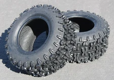 (Set of 2) Antego 13X5.00-6 ATW-053 2 ply Snow tires Non-directional