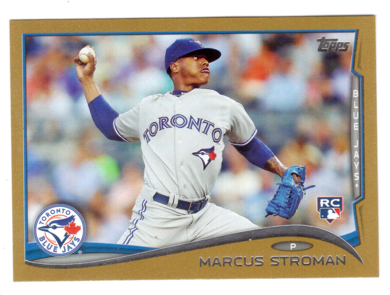 2014 TOPPS UPDATE SERIES #US-197 MARCUS STROMAN ROOKIE GOLD #0451/2014