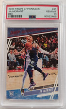 2019 Panini Chronicles Red/149 JA MORANT Rookie #61 PSA 10 GEM POP 10!