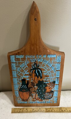 Vintage, Decorative Wooden, Cutting Board/Wall Hanging, Unbranded (1)