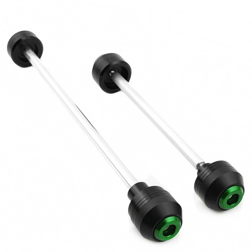 For RS 660 Shiver 750 900 SL 750 Front Rear Axle Protector Crash Slider Kit - Picture 18 of 19