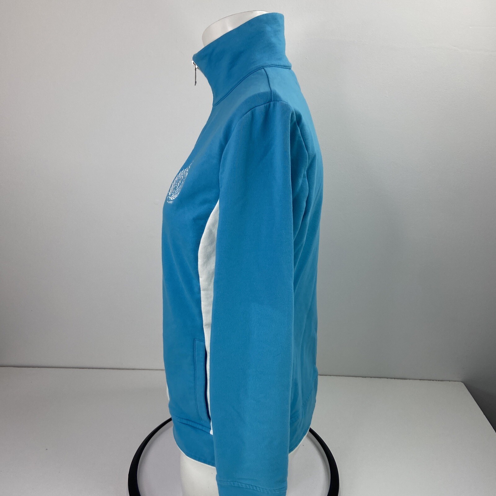 Vintage Ralph Lauren Women’s Blue Track Jacket Size M Full Zip eBay