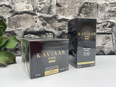 KAVIAAR KARE   Caviar & Hyaluronic Acid Day Cream 50ml + Face Serum 30ml  