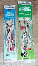 Guillow's Jet Stream & Sky Streak Balsa Wood Airplane Lot SEALED