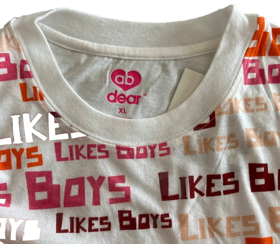 Camiseta Dear by Amanda Bynes Gráfica Clara Colorida Junior Talla XL Foto 2 de 4