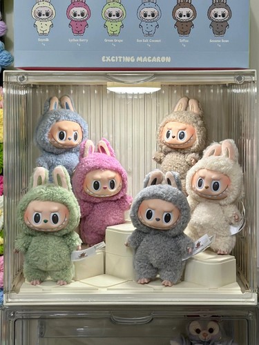 AUTHENTIC POP MART LABUBU The Monsters Exciting Macaron Pendant Plush Sealed Bag - Picture 5 of 34