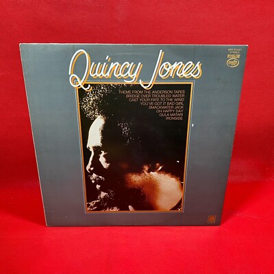 Quincy Jones 1979 UK Vinyl LP Ironside Thema von The Anderson Tapes Schallplatte