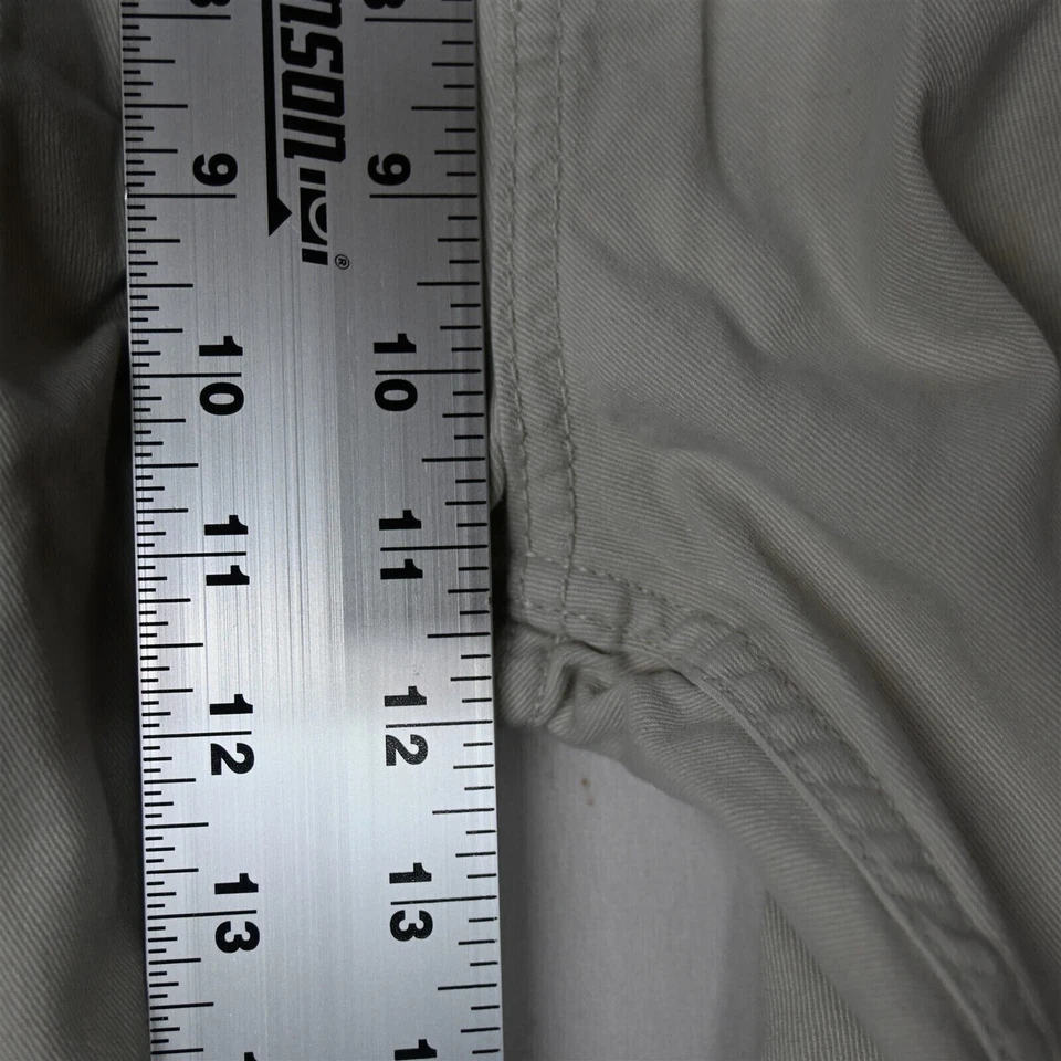 DOCKERS 36x34 Straight Leg 5 Pocket Khaki Twill Mens Jeans - Image 3 of 4