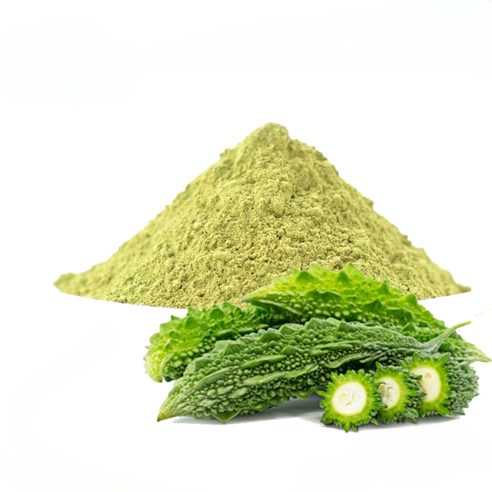 Dried Bitter Gourd ground Powder with Help to Reduces