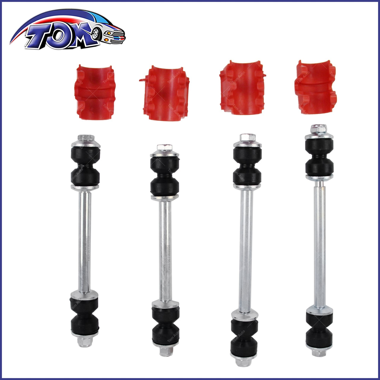 6Pcs Sway Bar Links & Bushings For 20062010 Ford Explorer Mercury