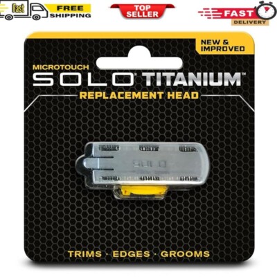 Micro Touch Titanium Solo Replacement Blade Only