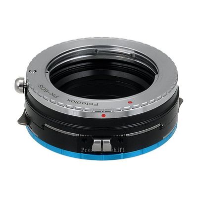 Fotodiox Objektiv-Shift-Adapter Pro Pentax K Linse für Fujifilm X Kamera