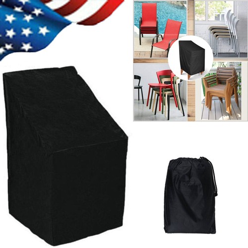 Waterproof Chair Cover High Back Outdoor Patio Garden Furniture Storage Covers - Picture 14 of 15