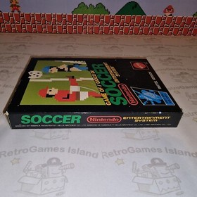 SOCCER NINTENDO NES PAL A MATTEL CIB ITALIANO GBR PRIMA STAMPA BLACK BOX