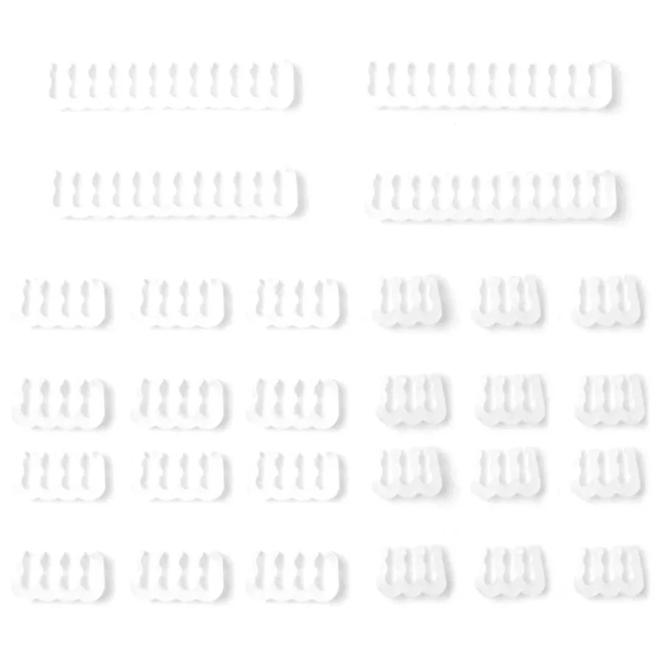 24pcs 6/8/24 Pin Cable Comb Organizer for 3.0-3.6mm PC Power Cables Wiring - image 2 of 4