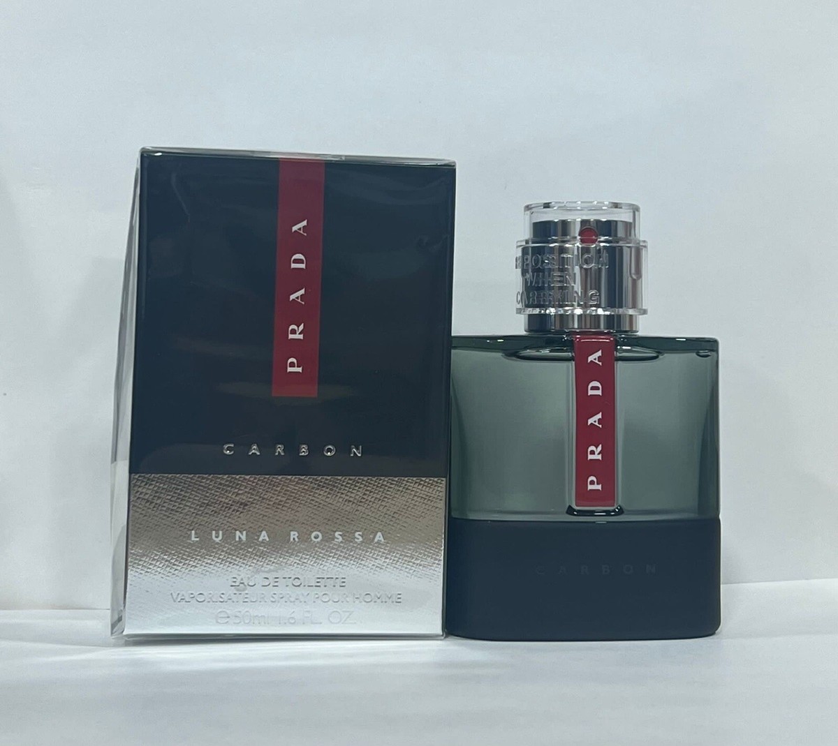 PRADA LUNA ROSSA CARBON 100ml オードトワレ Amazon.com : Prada Luna Rossa Carbon Eau De Toilette Spray