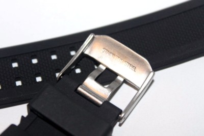 Cinturino Gomma 22mm Nero Per Luminox EVO Colormark Navy Seal 3050/3950/8800