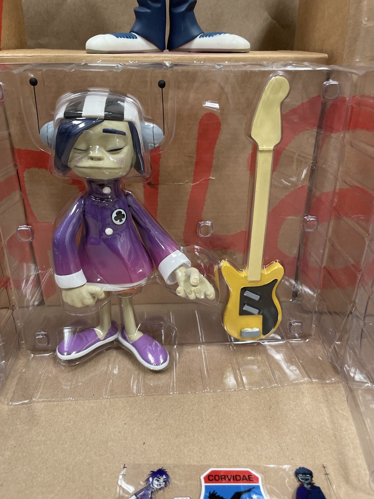 ゴリラズ Gorillaz kidrobot Red Edition 4体セット ゴリラズ Gorillaz kidrobot Red Edition 4体セット