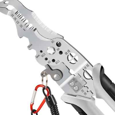 Multifunctional Wire Stripper Tool Easy to Use Wire Cutter Wire Bending Wrench