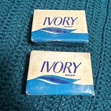 Vintage Ivory Soap Bars 2.5 Oz Unopened 1970s Or 80s 2 Bars In This Set