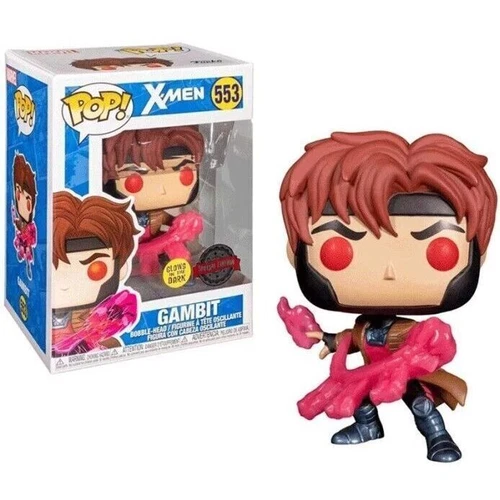Funko Pop Marvel 553 X-Men 47529 Gambit GITD Special Edition