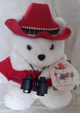 1995 Original Santa Bear Conservation Corps Log Book, Tag Binoculars
