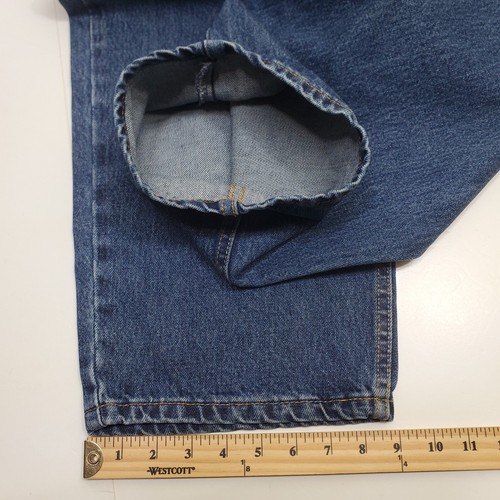 Levis 550 Relaxed Fit Blue Denim Red Tab Pant Casual Pockets Mens Jean 44x30 NWT - Picture 16 of 17