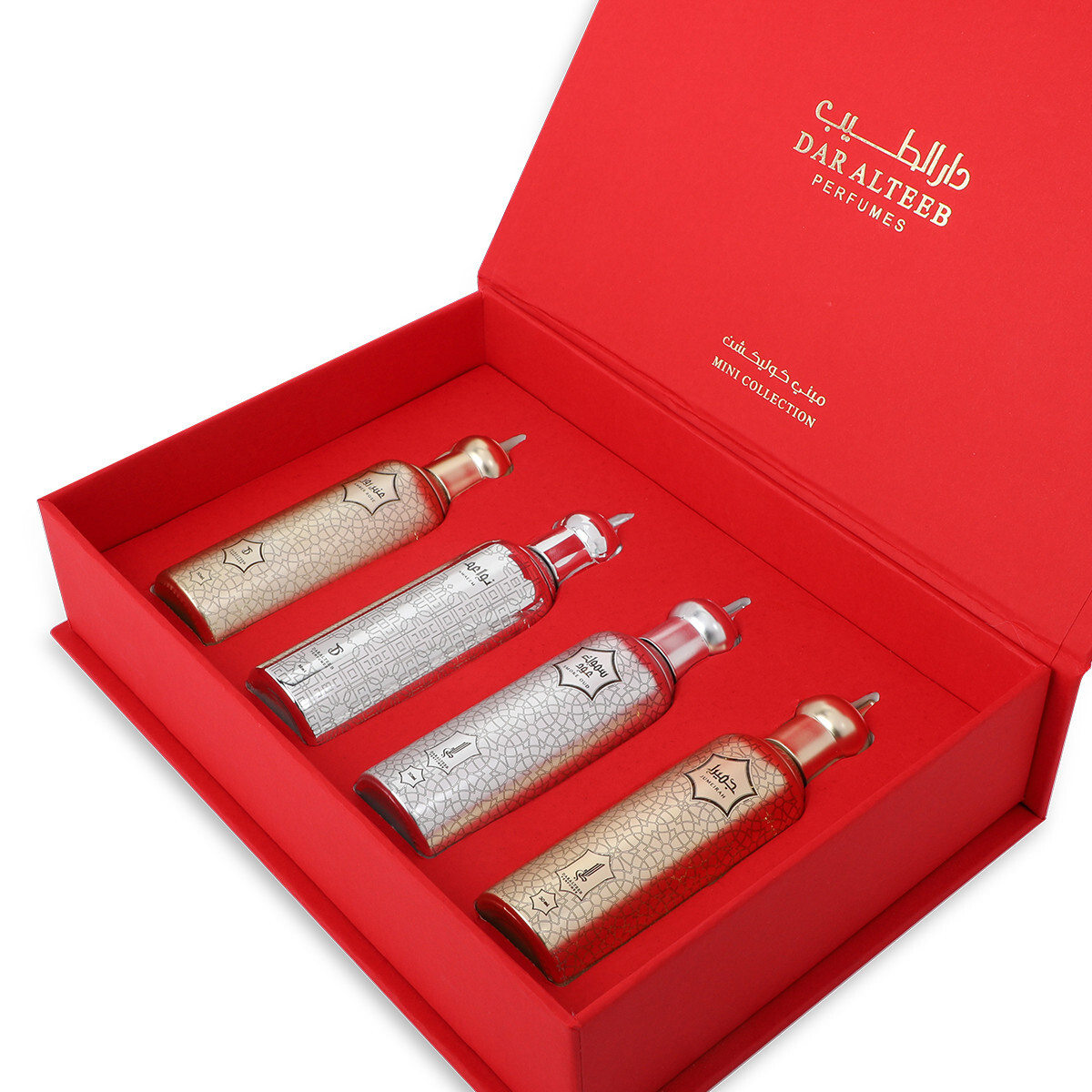 Arabisque Mini Collection Red by Dar Al Teeb 4x30ml Sprays - Free