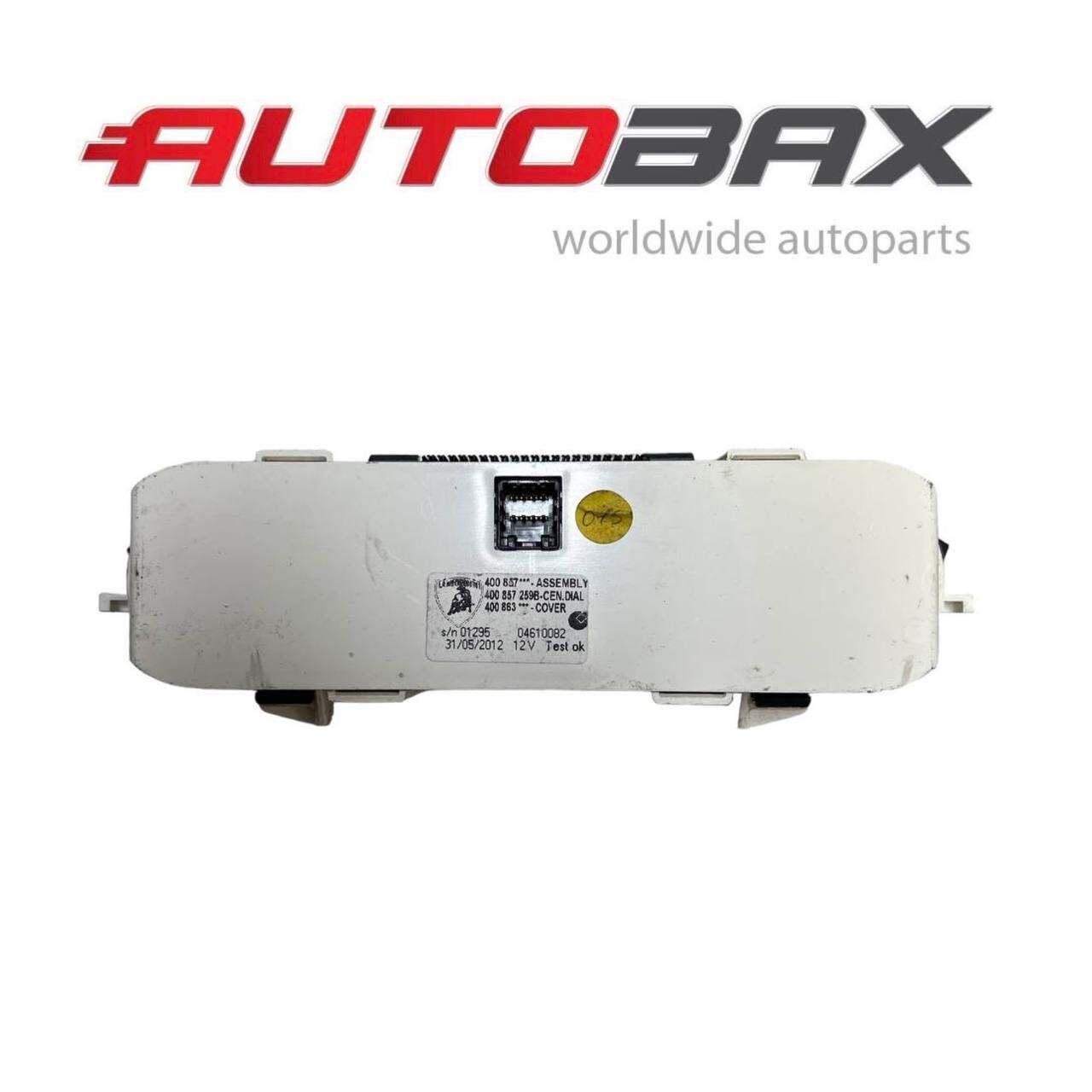 2010 2011-2014 LAMBORGHINI GALLARDO OIL WATER PRESSURE VOLT GAUGE BATTERY DASH