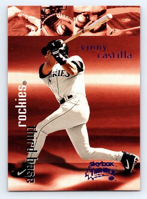 1999 SkyBox Thunder #190 Vinny Castilla Rant Colorado Rockies