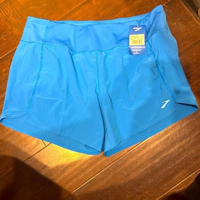 Women's Azure Blue Brooks Chaser 5'' Shorts XL NWT NEW Running Runner Gym Shorts