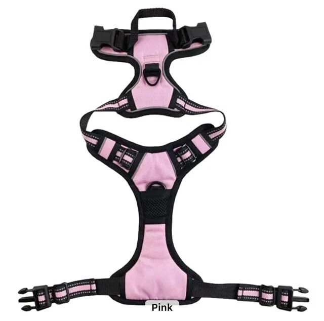 Dog Harness with Leash & Poop Bag Container + 350 ML Bowl, No-Pull Pet Harnes... Dog Harness with Leash & Poop Bag Container + 350 ML Bowl, No-Pull Pet Harnes...