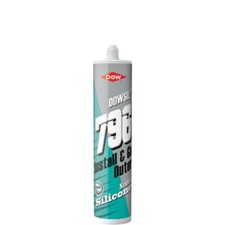 Dow Corning 796 PVC Silicone, White - 310ml 10x