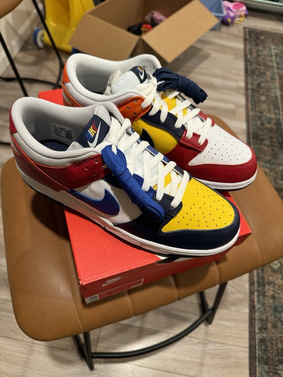 Men's Size 11M Nike Dunk Low QS What The (2024) IB2051-400